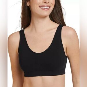 Jockey Cotton Seamfree® Bralette 3042 Black Large